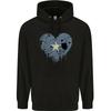 Love Somalia Flag Somalian Day Football hoodie-Casual Pullover Sweatshirt