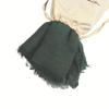 Bohème Style Solid Color Scarf Lightweight Breathable Windproof Beach And Desert Travel Stole Sun Protection Cloak