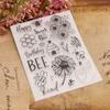 1Pc Silicone Photo Journal Album Decors Stamp 3D Scrapbooking Card Making Journaling Stamp Clear Stamp Seal Clear Stamp