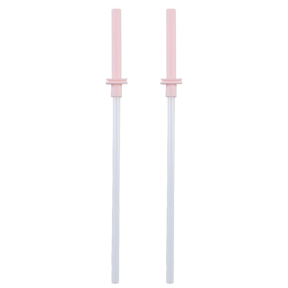 2Pcs Replacement Straw with Silicone Straw Tips Drinking Straws Leakproof Straw for Stanley 30/40oz Accessories