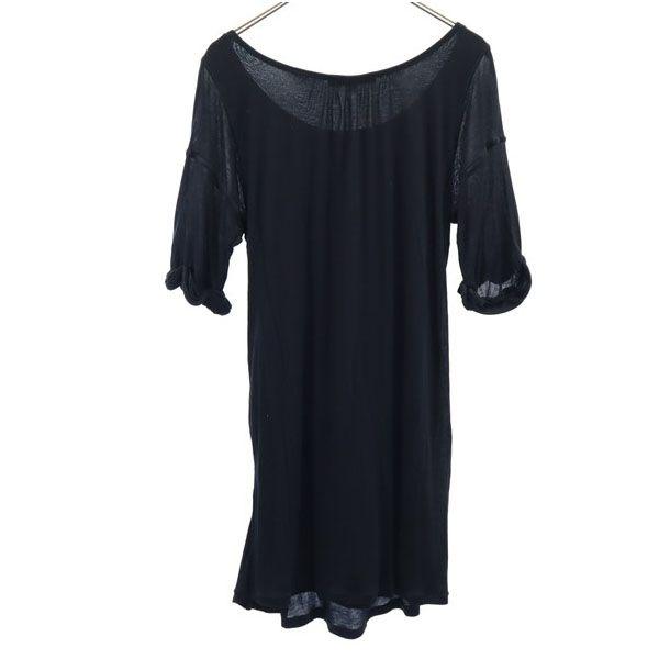 SEE BY CHLOE Short sleeve one piece 2 black Women Used