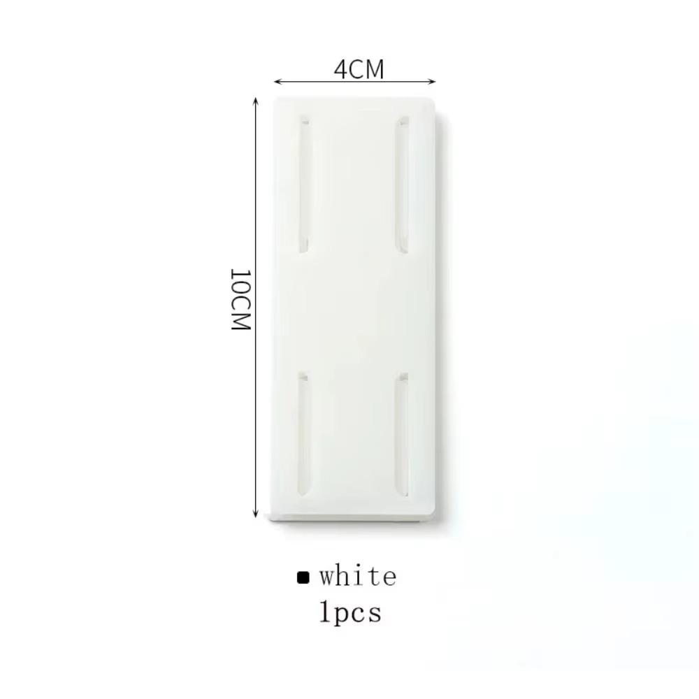 

10/6/4pcs Wall-Mounted Power Strip Holder Self-Adhesive Desktop Socket Fixer Strip Fixator Plug Socket Cable Wire Organizer Rack