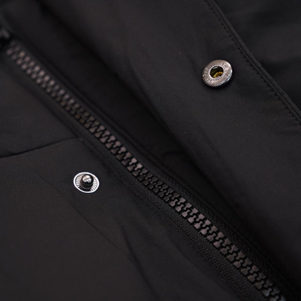 Anta Kyrie Basketball Series Water-Resistant Warm Fashion Couple Down Jacket Unisex Outerwear Basic-Black 172541903N-2