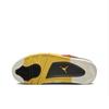 Jordan Air Jordan 4 Slip Resistant Abrasion Resistant Mid Top Vintage Basketball Shoes Unisex Red AQ9129-101(Team239-)