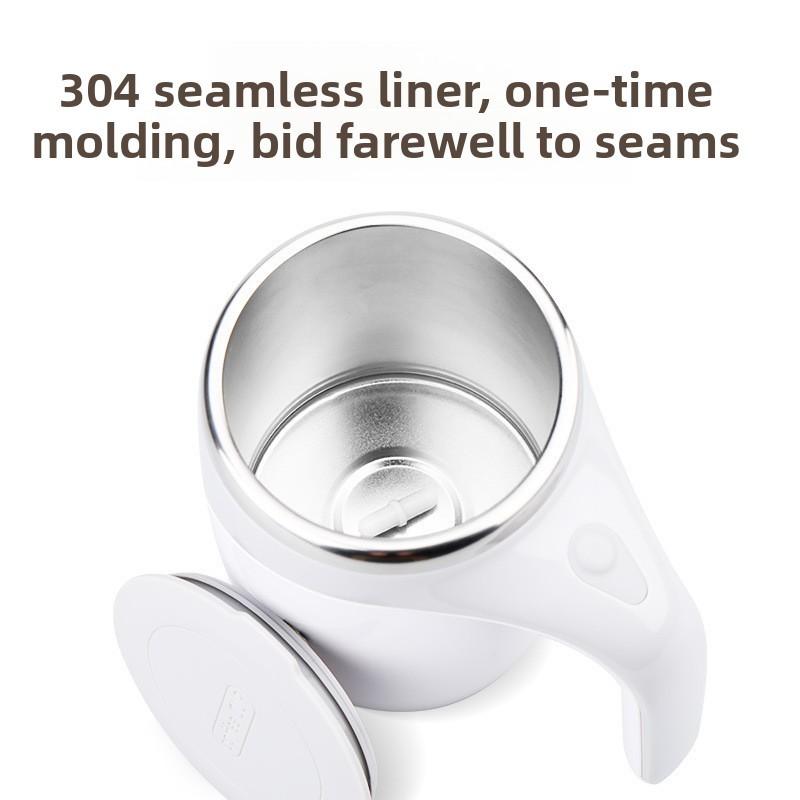 Stainless Steel Portable Magnetic Electric Mug For Coffee Lovers