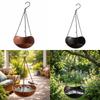 Hanging Bird Baths for Outdoors Birdbath Multifunctional Heavy Duty Decorative Rustproof Water Feeders for Backyard Courtyard