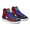 Chinatown Market X Converse Pro Leather High Bulls Championship Jacket Unisex Sneakers Red Garnet Black 171241C