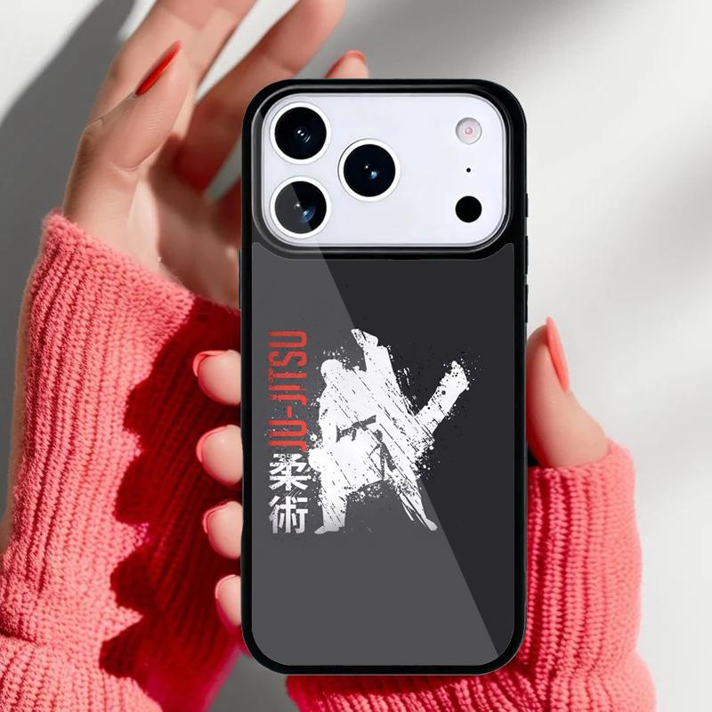 Janpan Judo Phone Case for iPhone 17 16 15 14 13 Pro Max Back Cover for 12 11 Pro Coque