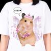 Im A Princess Hamster Princess Debut Korean Style TShirt Unisex Women Clothes Graphic T Shirts Fashion Tees Unisex Y2k Clothes