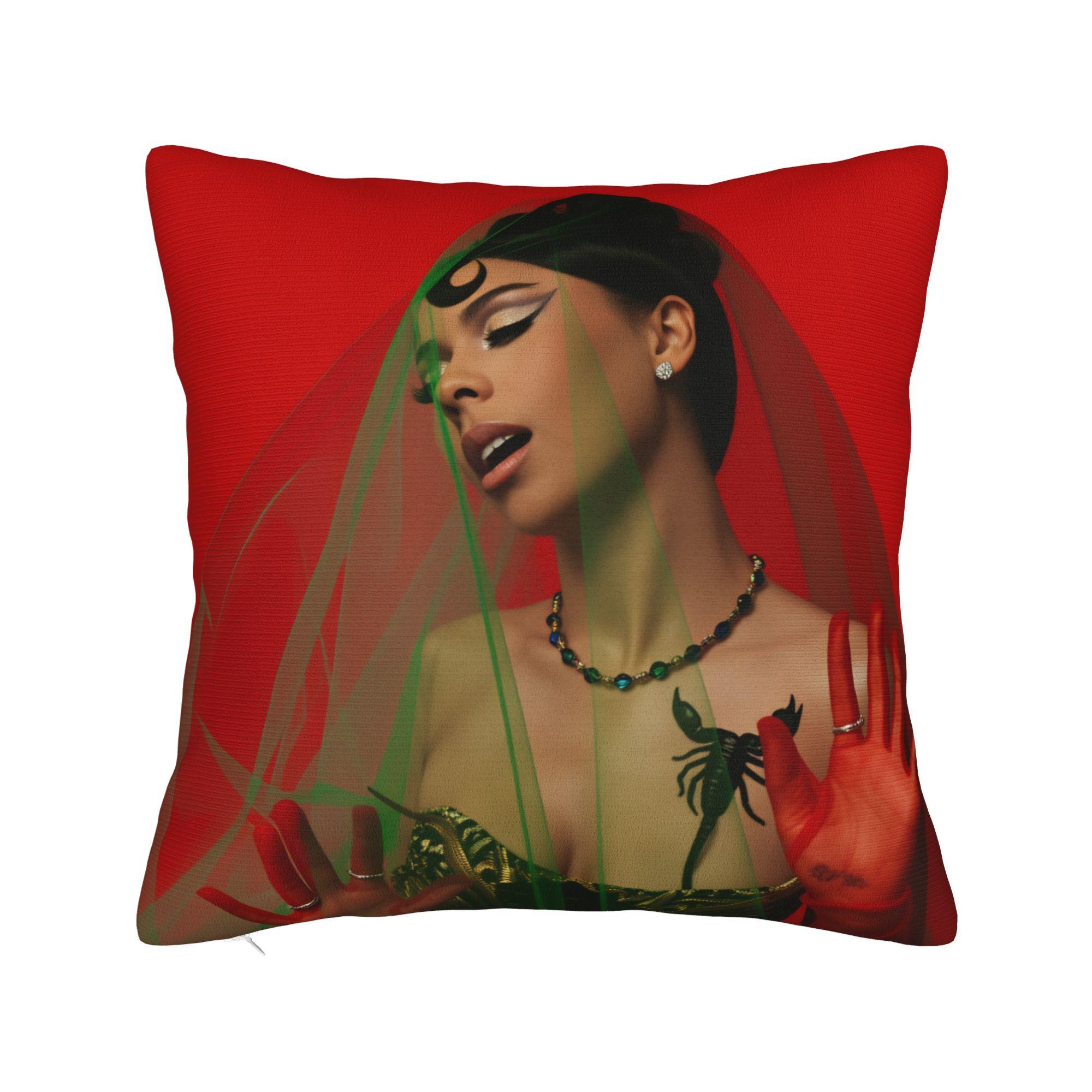 

M-Mariah the Scientist Pillow Case Singer Music Graphic Pillow Cover Funny Pillowcases For Couch Sofa Bedroom 50*50cm