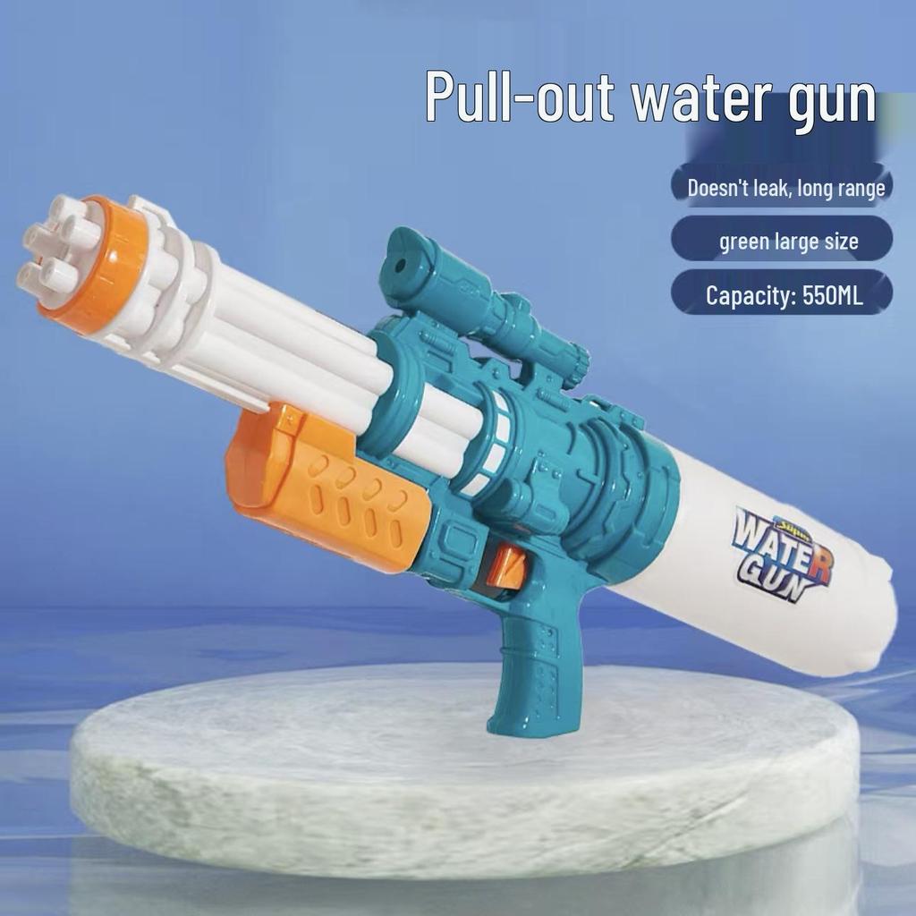 Kids’ XL High-Pressure Gatling Water Gun for Beach Battles