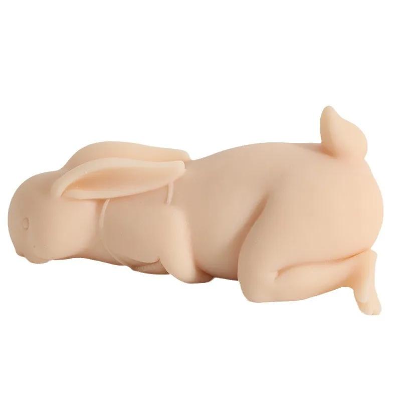 New Male Masturbation Sex Toy 0.5kg Rabbit Model Realistic Vaginal Channel Adult Male Masturbator Pussy Can Be Inserted