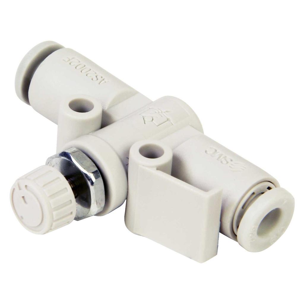 SK11 Pipe Speed Controller for Inline for 4mm (SK11) One-touch Fitting, Tubing, Type, Hose, AS2002F-04