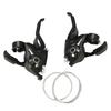 EF51-8 Thumb Shifter Trigger Handle 3x8 Speed Aluminum Alloy Ergonomic Speed Shifter for Mountain Bike