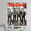 CClash TThe Band Cartoon Tapestry Bohemian Wall Tapestries Mandala Wall Hanging Sheets