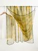 Summer new soft yarn silk scarf large size printed beach scarf rose travel vacation sunscreen scarf spot