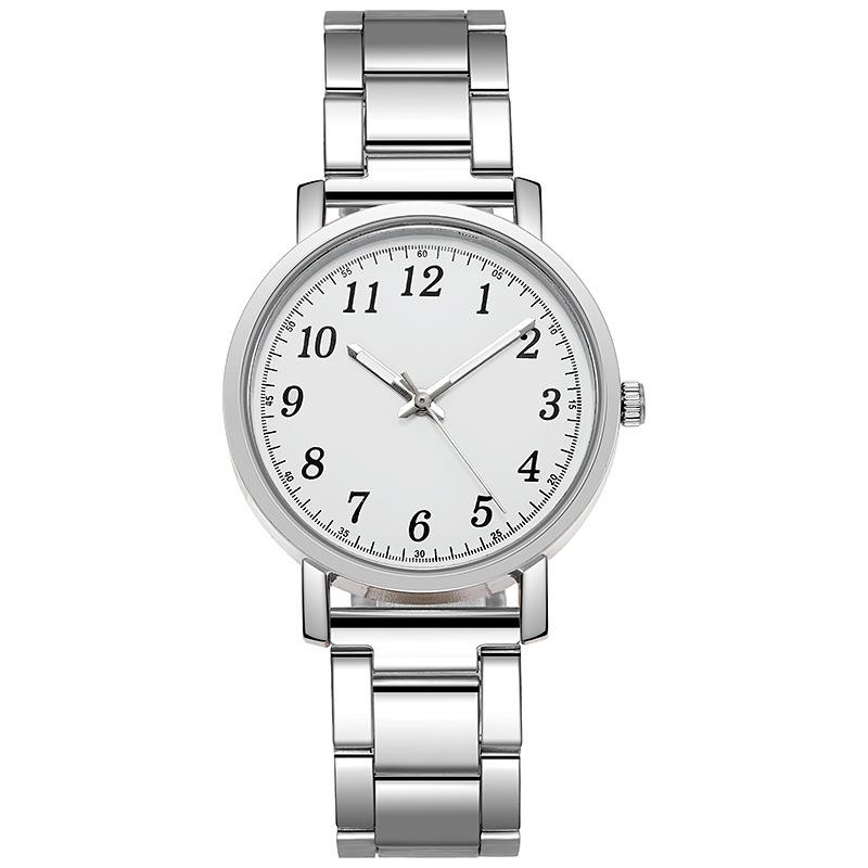 Damen-Stahlband Herren- und Damen-Paaruhren, Ein Paar Geschenkuhren