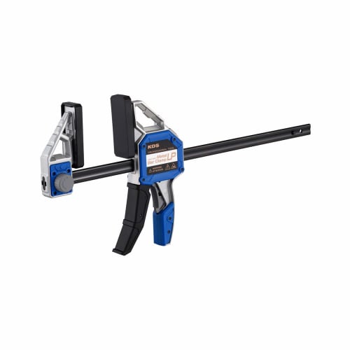 Muratec KDS Quick Bar Clamp, Metal Bar Clamp, Clamp Width 300mm, LP300, Blue