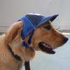 Hund Baseballkappe Verstellbar Hund Outdoor Sonnenschutzmütze Atmungsaktive Kappen mit Ohrlöchern für Kleine bis Große Hunde