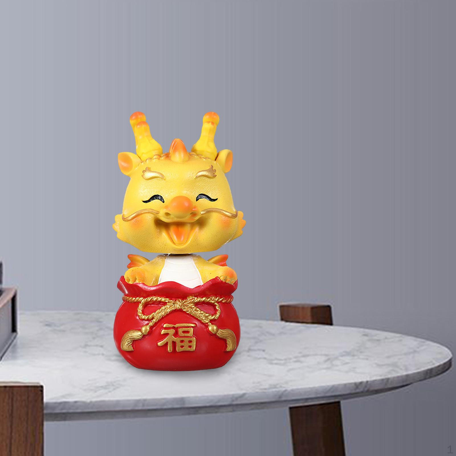 

Статуэтка дракона Мини-фигурка Декоративная настольная скульптура для года Style B