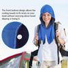 Cooling Hoodie Towel for Neck And Face Instant Cooling Reusable Towel Set Sun Protection Breathable Soft Sports Towel for Hot