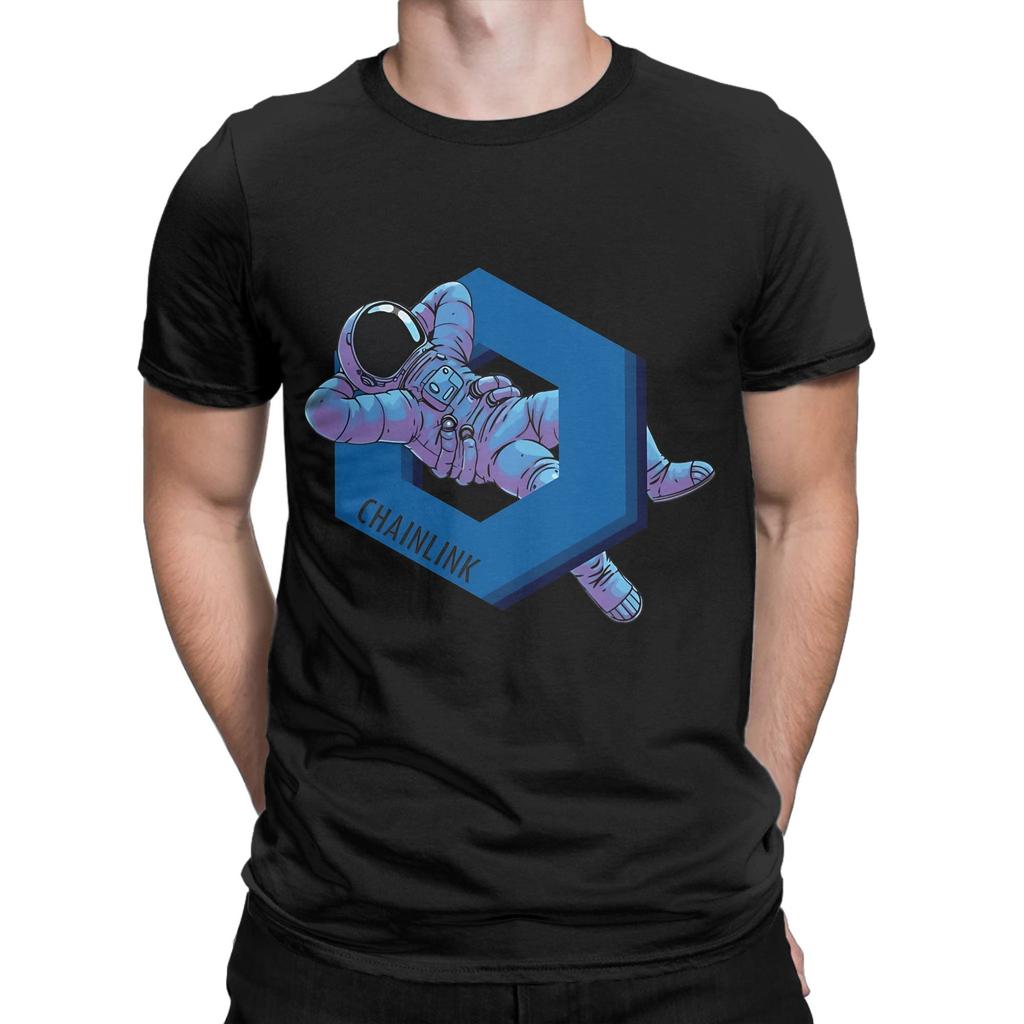 chainlink Novelty 100 Cotton TShirt Chainlink Tops Tees For Unisex