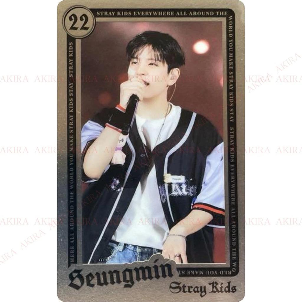 STRAY KIDS World Tour dominATE JAPAN ECOPA LIVE PHOTO CARD OFFICIAL