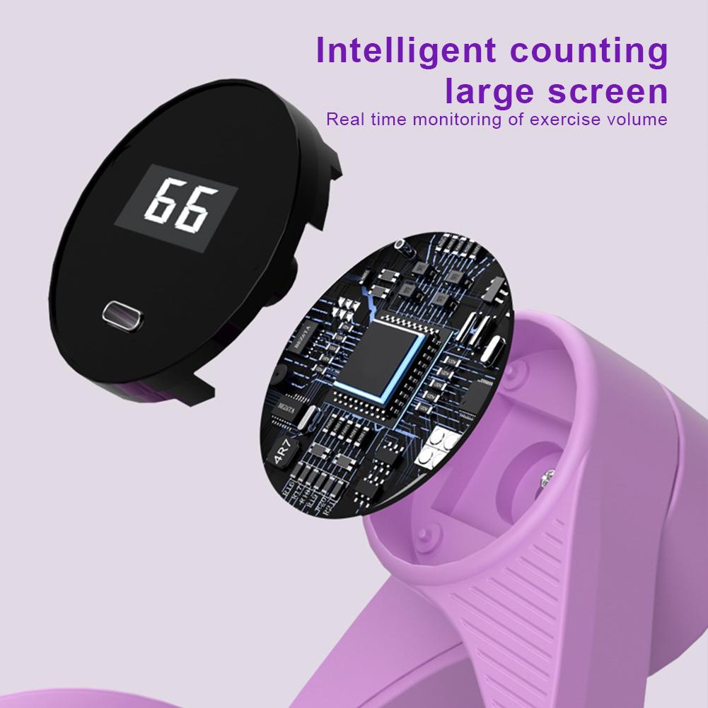 Digital Counter Hip Trainer Leg Trainers Pelvic Floor Muscle Trainer Thigh Exercise Leg Exerciser Inner Thigh Fitness Equipment