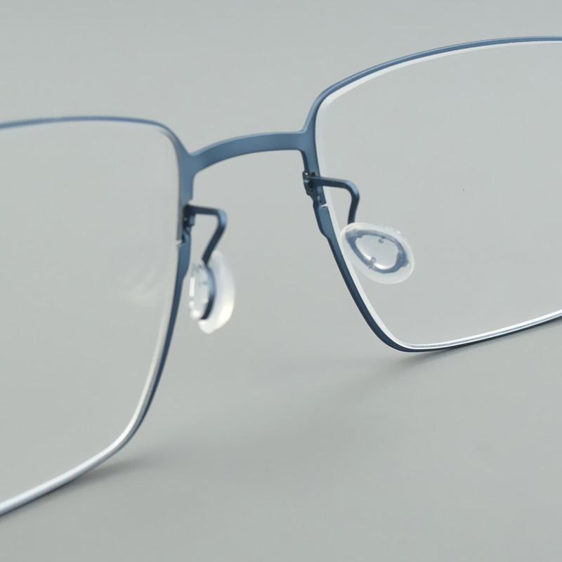 5509 Ultra Light Titanium Glasses Frame Men Retro Square Eyeglasses Woman Eyewear Myopia Optical Prescription Brand Spectacle