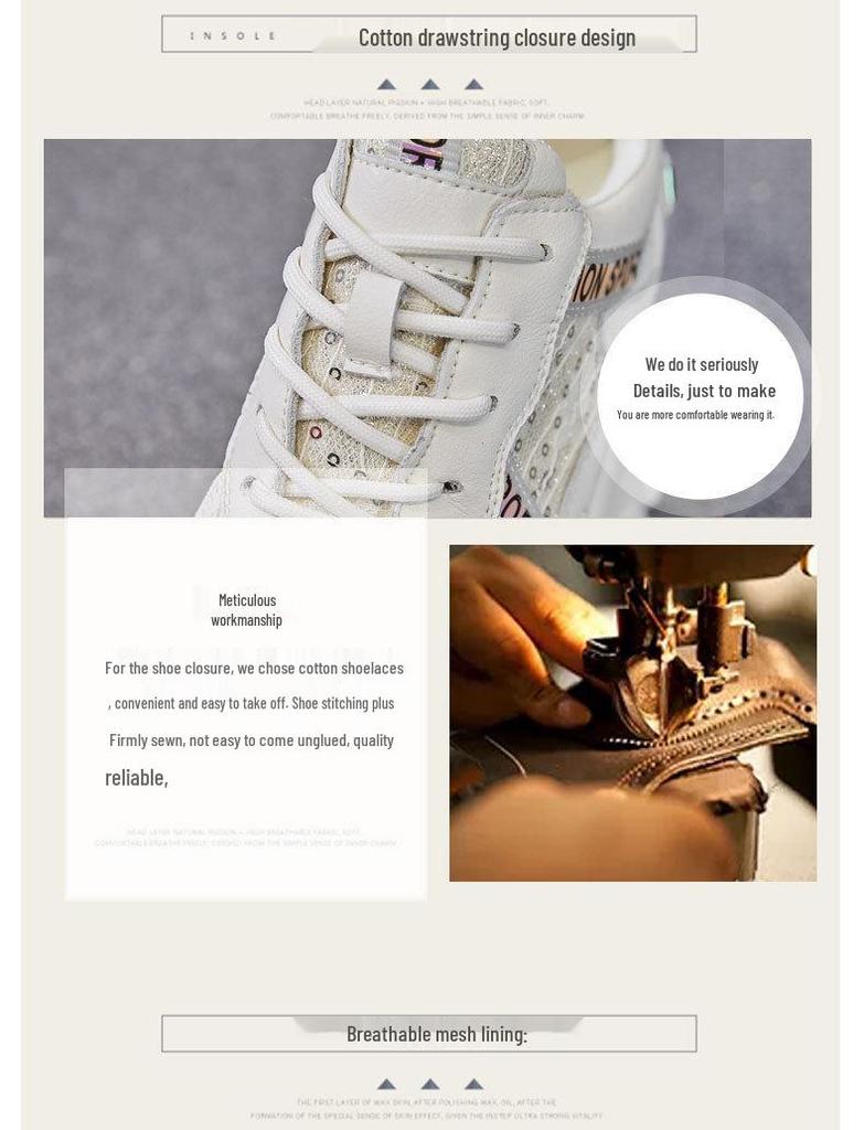2021 Women's Lightweight Versatile Dad Sneakers - Trendy Thick-Sole Height-Boosting Casual Shoes