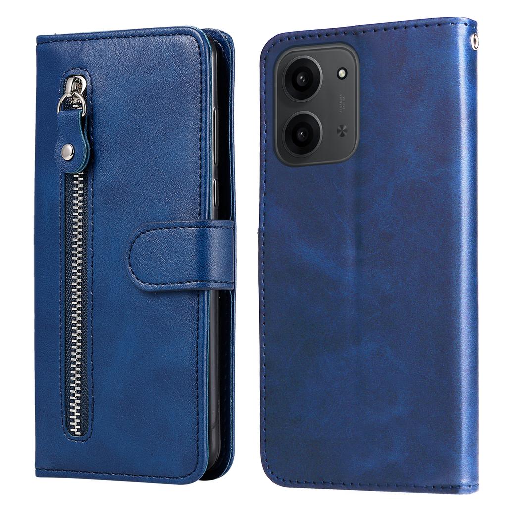 For Xiaomi Redmi 15C 4G/Xiaomi Redmi 15C 5G PU Leather Cases with Zipper Pocket Wallet Phone Cover Stand