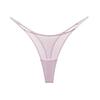 Plate-size Ladies' Summer Romantic and Sexy Mesh Thin Belt High-slit Mid-waist T-shaped Underwear