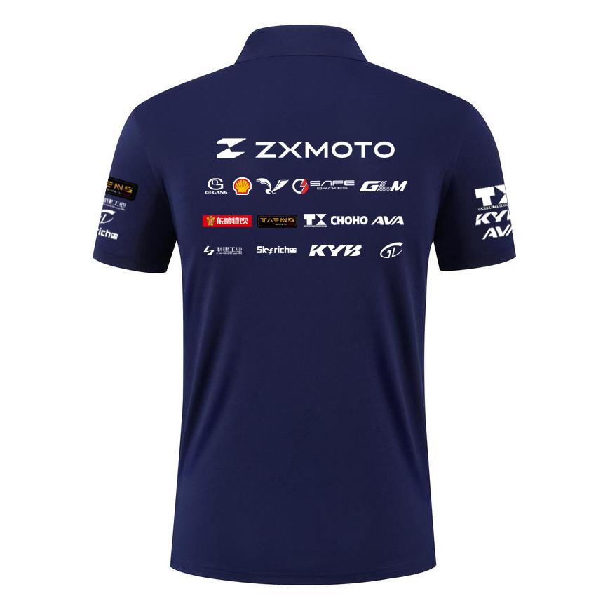 Red Bull 2026 Summer WSbK ZXMOTO Championship Racing Suit Summer Polo Shirt