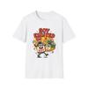 Unisex Softstyle T-Shirt Funny Soy Sauce Sushi Cartoon Tap Dance Graphic