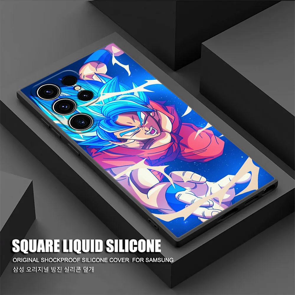 Dragons Balls Goku God Vegeta Anime Phone Case For Samsung Galaxy S25 S24 S23 S20 S21 FE S26 S22 Ultra S26 Plus S25FE Soft Cover