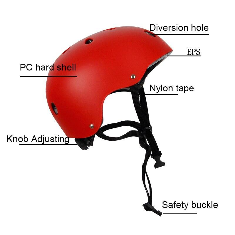 Voksen sykkelhjelm utendørs sport skateboard sikker hjelm landeveissykkel beskytter hjelm sykkeldeler