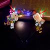 Party Decorations Photo Props Elk Ears Headband Fairy Deer Ear Women Hair Wear Glowing Headband