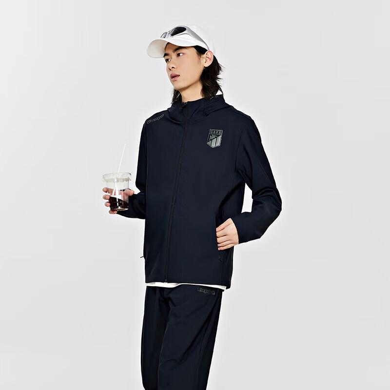Kappa Men s Hooded Knit Zip Jacket M