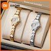Xiaomi 2/3PCS Fashion Women Alloy Strap Women Watches Arabic Dial Quartz Wristwatches Set Reloj Mujer Girls Clock Gift(Without Box)