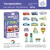 Magnetic Refrigerator Sticker Cartoon Animals Large Magnet Letters Alphabet Uppercase ABC Learning Spelling Educational Toys