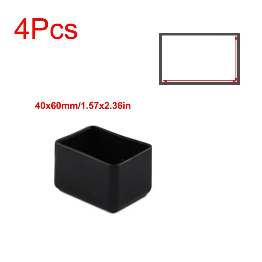 Kwadratowe Nakładki na Nogi Stołu Antypoślizgowe Nóżki Wyrównujące Mebli Nakładki na Nogi Krzesła Ochrona Mebli