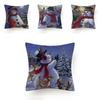 Stylish And Unique Christmas Snowman Pillow Case Perfect For Holiday Home Decor