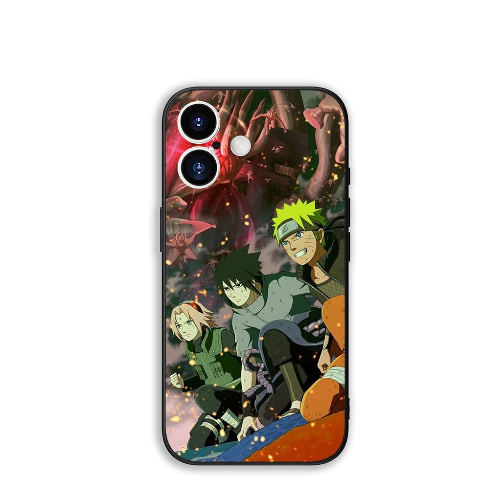 

for OPPO A54 A40 A60 A80 A18 A16 A17 A38 A78 A79 A57 A55 A96 A15 A12 Phone Cover Case Haruno Sakura Kakashi Narutos Sasuke OPPO A16S