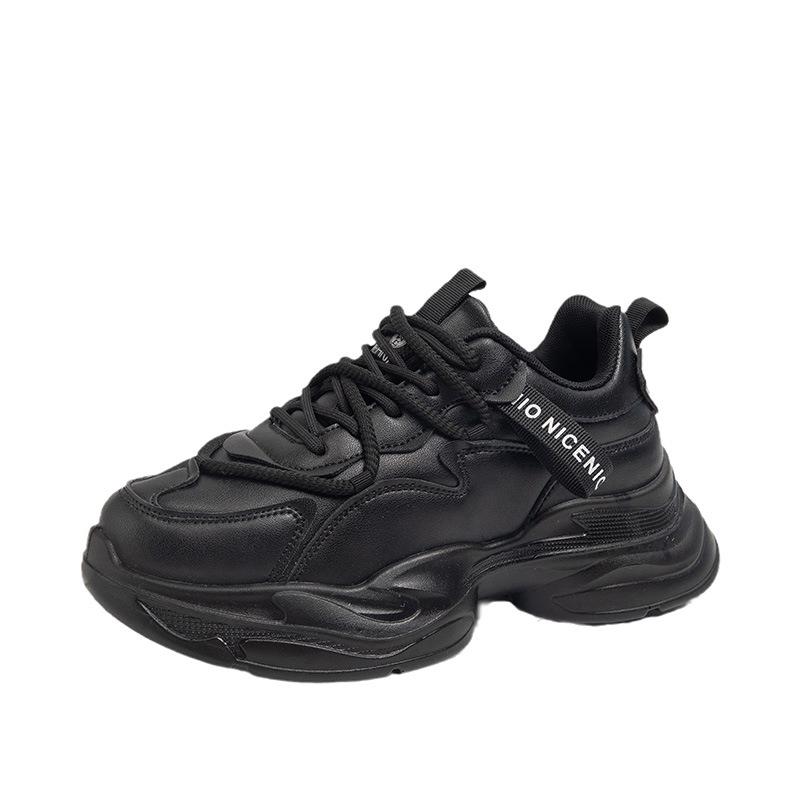 

Женская обувь модная уличная спортивная обувь с чувством дизайна платформа повседневная обувь повседневная универсальная обувь для бега однотонная простая 41