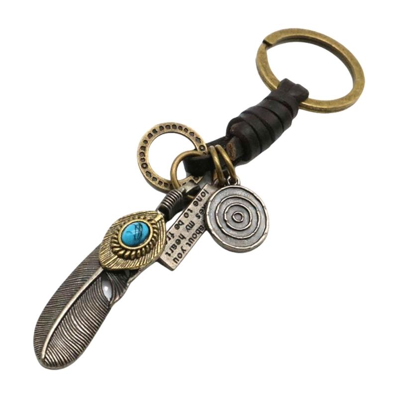 

Elegant Key Accessory Key Organizers Fashionable Key Chain Alloy Texture Key Holder Suitable for Fashion Enthusiasts 1