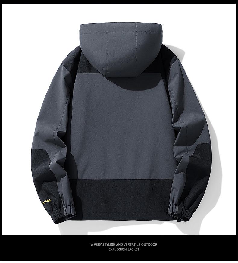 Men's 2024 Windproof Waterproof Outdoor Sports Jacket