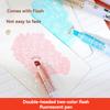 6pcs/Set 12 Colors Glitter Highlighters Kawaii Students Stationery Marker School Supplies Textbook for Painting School Supplies