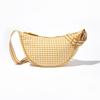 Casual Canvas Plaid Shoulder Bag Adjustable Strap Lightweight Nylon Crossbody Bag Hobo Bag Handbag Dumpling Ladies/Girls