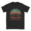 Turkey Drop November 22 1978 Funny Thanksgiving T-Shirts Pure Cotton Tees Crewneck Short Sleeve T Shirts Summer Clothing