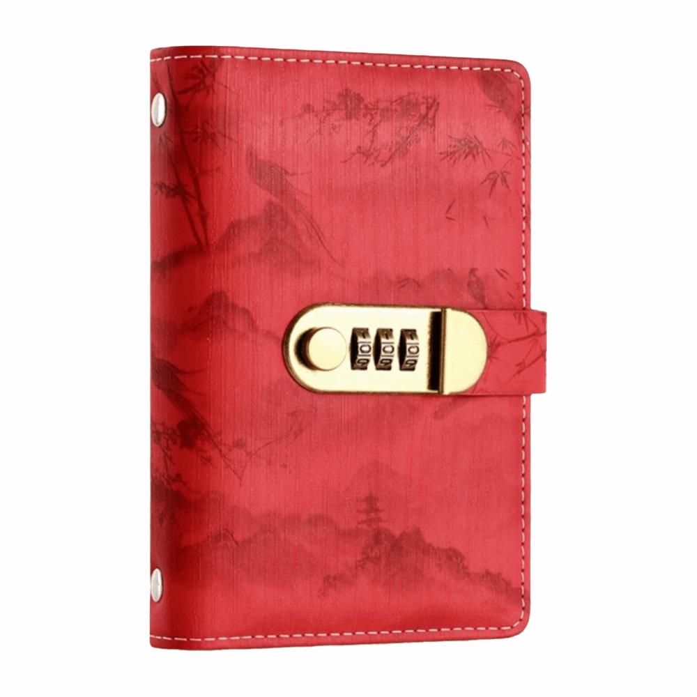 Waterproof Fixed Deposit Book Password Lock Budget Bill Planner Savings Challenge Binder  Daily